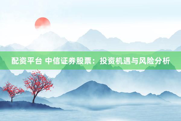 配资平台 中信证券股票：投资机遇与风险分析