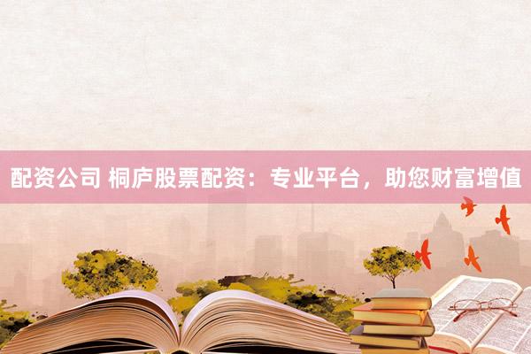 配资公司 桐庐股票配资：专业平台，助您财富增值