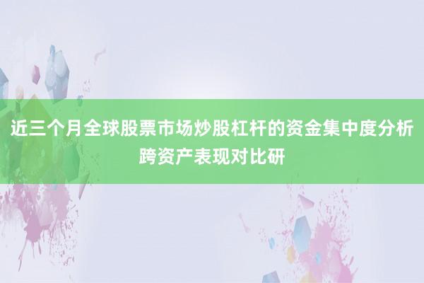近三个月全球股票市场炒股杠杆的资金集中度分析跨资产表现对比研